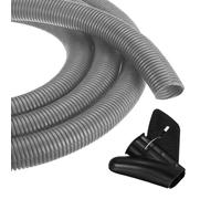 sourcing map Tubo flessibile per cavi da 3 cm, 3 m, con strumento di installazione, per gestione dei cavi, per ufficio, casa, cavi elettrici e automobilistici, grigio