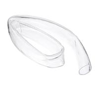 sourcing map Tubo in PVC, diametro interno 50 mm x diametro esterno 58 mm, lungo 0,9 m, in vinile trasparente, tubo dell'acqua flessibile in plastica leggera per acquaponica, tubo dell'aria,