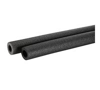 sourcing map Tubo in schiuma, manicotto protettivo in spugna, con guarnizione nera, tubo in polietilene, 20 mm, ID per isolamento tubo, confezione da 2