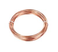 sourcing map Tubo per refrigerazione 2 mm OD x 1 mm ID x 24,5 m lunghezza bobina tubo in rame