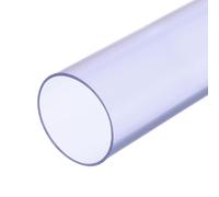 sourcing map Tubo rigido in PVC trasparente da 10,9 cm, diametro interno 106 mm, diametro esterno 110 mm, 35,6 cm, ad alto impatto, per tubi dell'acqua, acquari, acquari, serre da giardino, blu