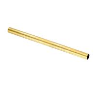 sourcing map Tubo rotondo in ottone H62, diametro esterno 20 mm, spessore della parete 0,5 mm, lunghezza 300 mm, tubo dritto di precisione, senza cuciture, per progetti fai da te, artigianato