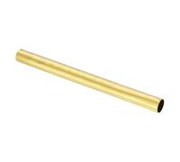 sourcing map Tubo rotondo in ottone H62, diametro esterno 25 mm, spessore della parete 0,5 mm, lunghezza 300 mm, tubo dritto di precisione, senza cuciture, per progetti fai da te, artigianato
