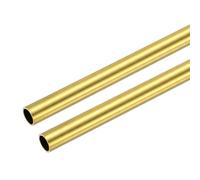 sourcing map Tubo rotondo in rame, 12 mm di diametro esterno x 0,5 mm di spessore della parete x 102 mm di lunghezza, tubo dritto in metallo senza cuciture, per fai da te, artigianato, industria