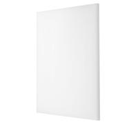 sourcing map UHMW Foglio in polietilene ad alto peso molecolare, spessore 0,9 cm, in plastica HDPE dura, per tavole marine, artigianato fai da te, compensato marino, 25,4 x 25,4 cm, bianco