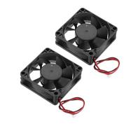 sourcing map Ventola di raffreddamento brushless DC12V DC12V 0.24A 70x70x25mm 2Pin 2Wire ad alta velocità silenziosa per stampante 3D case computer apparecchiature video progetti di ventilazione fai