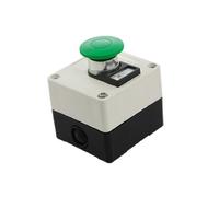 sourcing map verde momentan interruttore automatico stazionario 660 V plastica metallo bianco nero