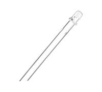 sourcing mappa Fotografico Diodo Fotodiodi Sensori Sensori Sensori Tondo Testa Ricevitore Diodo, 3mm 50pcs, Trasparente, 1