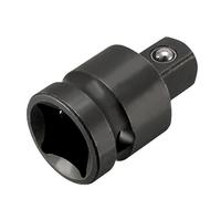 Sourcingmap 1/5,1 cm (F) a 3/20,3 cm (M) Drive impatto presa adattatore di prolunga, Cr-Mo