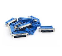 Sourcingmap 10 connettori per cavo piatto IDC maschio D-SUB DB25 a 25 pin per porta parallela