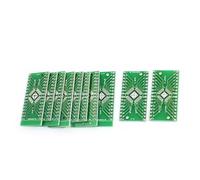 sourcingmap 10 pezzi SMD QFN32 QFP32 0.8mm 0.65mm DIP32 PCB Adattatore Convertitore Piatti