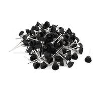 Sourcingmap - 100 spazzole per lucidatura con manico da 2,3 mm, a forma di tazza, in filo di nylon, per utensili rotanti