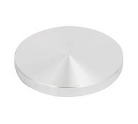 sourcingmap 100mm diametro 10mm spessore filettatura M10 Disco in alluminio ferramenta per il tavolo di vetro