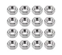 sourcingmap 100Pz M3.5 metrica dadi esagonali acciaio inossidabile 304 dispositivo fissaggio DIN934 avvitare vite