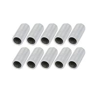 Sourcingmap® 10PCS M14 completa lampada filettato raccordo dritto pass-through connettore tubi 30 mm Lunghezza