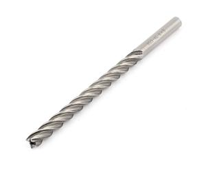 sourcingmap® 150 mm, diametro 8 mm, a gambo dritto, HSS, SL-4 flute End Mill