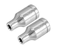 Sourcingmap, 2 bussole esterne Torx da 1/4", attacco E5, in acciaio Cr-V