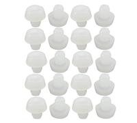 Sourcingmap - 20PCS 5 mm Piedini in Gomma Rotonda Gommini Antiscivolo Mobili Plug da Gamba Copriobiettivo Protector