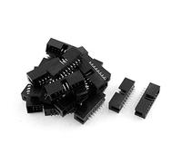 sourcingmap 24pz 2x8 16-Pin Dritto Scatola Connettore Header IDC Uomo Prese elettriche 2.54mm
