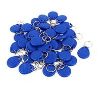 Sourcingmap - 40 pezzi blu carta em4100 125khz rfid di prossimità id chiave tag di testo