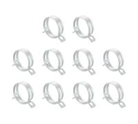 Sourcingmap - 5 fascette stringitubo a molla per carburante/silicone, 43 mm, a bassa pressione, per tubo dell'acqua, per tubi dell'olio automobilistico, colore argento