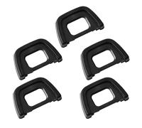 sourcingmap 5 pezzi fotocamere tappo oculare DK-23 per Nikon D300S D300 D500 D7100 DSLR SLR