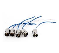 sourcingmap 5 pz 1156 giro coda collegato luce presa per macchina