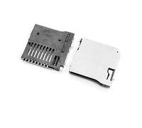 sourcingmap 5 Pz A Molla Push/push Micro SD Transflash Scheda Di Memoria Spinotto Alloggio