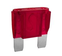 sourcingmap 5 Pz Rosso Auto Rivestito Di Plastica Tipo Di Ad Azione Rapida Maxi Fusibile 50A 32V