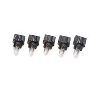Sourcingmap 5PCS t5-v2 ambra LED indicatore cruscotto segnale lampadine per auto interno