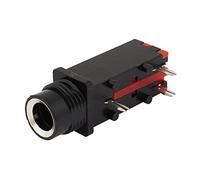 sourcingmap 6,5 mm Cuffie con presa Jack Stereo Connettori PCB connettore adattatore