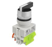 sourcingmap 660 V 10A 1NO 1NC 2P1T 2 Position Selettore Switch a pulsante