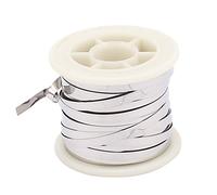 sourcingmap® 7.5M 24.6Ft 0.2x4mm nicromo riscaldatore piatta di filo per elementi di riscaldamento