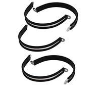 Sourcingmap 75 mm diametro EPDM gomma foderato P clips cavo tubo morsetti Holder 5PCS