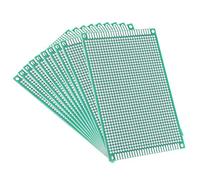 Sourcingmap 8 x 12 cm doppio circuito stampato universale per fai da te saldatura 10PCS
