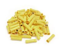 Sourcingmap a12110800ux0607-100 pezzi frd2-195 pvc giallo completamente manica isolati terminali a crimpare per awg 16-14