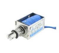 Sourcingmap a13060500ux0013 DC 300 mA Spinta Tipo di Telaio Elettromagnete Solenoide 10mm 6n, 1.3 libbre, 24V