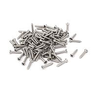 Sourcingmap a16011500ux0058 Vite Autofilettante Croce Testa, M1.4 x 8mm, Argento, 100 Pezzi