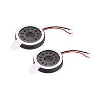Sourcingmap - Altoparlante audio da 1 W, 8 Ohm, diametro 16 mm, con filo per progetti elettronici, 2 pezzi