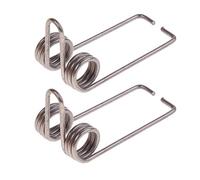 Sourcingmap AOD - Valvola a molla per tromba, in ottone, 2 pezzi