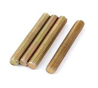 Sourcingmap®, barra filettata maschio, 1,25 mm, M8 x 60 mm, color bronzo, 4 pz