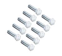 Sourcingmap, bulloni a testa esagonale in acciaio al carbonio 5/16"-18 x 1-1/4" Fastener Grade 5 UNC, 10 pezzi