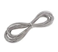 Sourcingmap - Cavo in acciaio INOX, 1,2 mm, diametro: 20 m, lunghezza: 20 m, calibro 18, grado 304 per sollevamento puleggia
