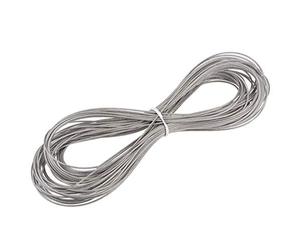 Sourcingmap - Cavo in acciaio INOX, 1,2 mm, diametro: 20 m, lunghezza: 20 m, calibro 18, grado 304 per sollevamento puleggia