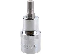Sourcingmap - Chiave a brugola esagonale da 6 mm, attacco maschio 1/2", lunghezza 55 mm, punta rinforzata