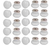 sourcingmap® Cucina armadio in legno porta maniglia maniglia 35x26mm 25pz