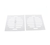 Sourcingmap da cucina in acciaio INOX, da pavimento, 15,24 cm (6") 2 Drain