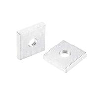 Sourcingmap, dadi quadrati, M3 x 10 x 2 mm, zincati, kit di 10 pezzi