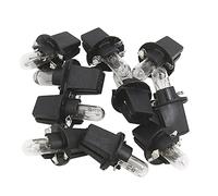 sourcingmap Dc 12V 1.2W T5 74 Led Indicatore Cruscotto Lato Giallo Luce Per Interni Auto 10pz