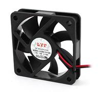 sourcingmap DC12V 60mm PC Chassis Computer Custodia ventola di raffreddamento CPU Cooler Nero